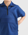 Half Zip Collar Shirt