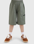 Zip Pocket Utility Shorts