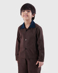 Corduroy Collar Melange Jacket