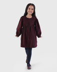 Pointed Collar Dress