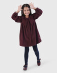 Pointed Collar Dress