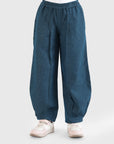Melange Pleated Trousers