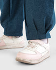 Melange Pleated Trousers