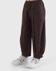 Melange Pleated Trousers