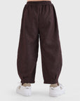 Melange Pleated Trousers