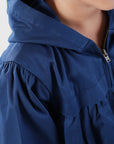 Hooded Gathered Jacket