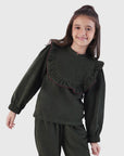 Frill Zip-Up Top