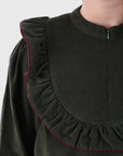 Frill Zip-Up Top
