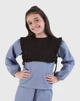Ruffle Cape Top