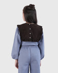 Ruffle Cape Top