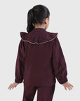 Frill Zip-Up Top