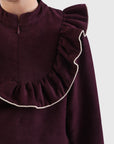 Frill Zip-Up Top