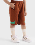 Contrast Accent Shorts