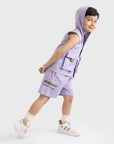 Flap Detail Shorts