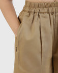 Pleat Detail Short