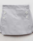 Button Detail Skort