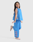 Bow Wide-Leg Pants