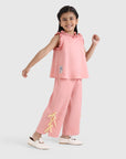 Bow Wide-Leg Pants