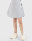 Button Detail Skort