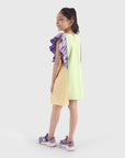 Color-Block Swing Dress
