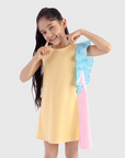 Color-Block Swing Dress