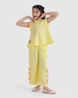Bow Wide-Leg Pants