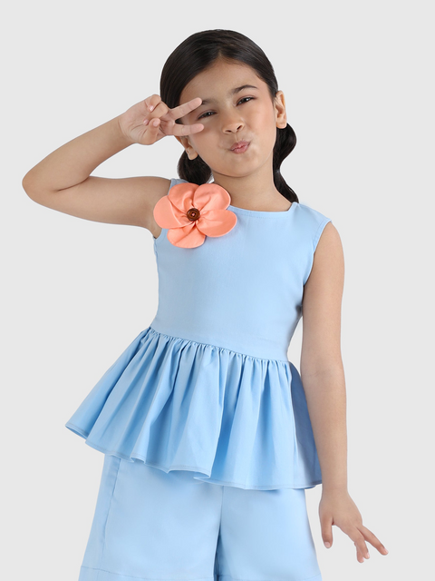 Peekaboo Flower Top