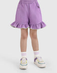Relaxed Ruffle Shorts