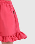 Relaxed Ruffle Shorts