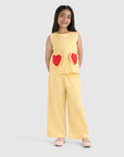Ruffle Heart Pocket Top
