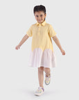Scallop Hem A-Line Dress