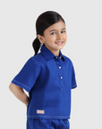 Stitch Detail Collar Top