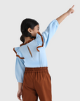 Sweet Bow Frill Top