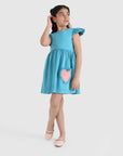 Swing Dress with Heart Detail