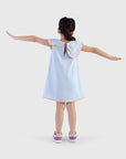 Swing Dress with Layer Collar