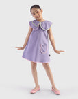 Swing Dress with Layer Collar