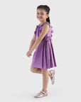 Swing Dress with Ruffle Details