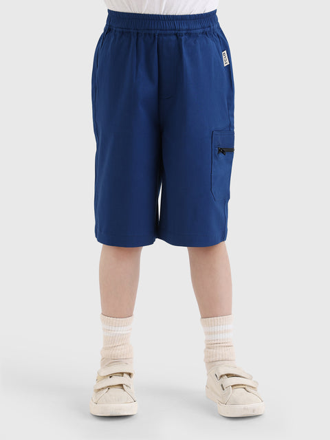 Zip Pocket Utility Shorts