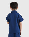 Half Zip Collar Shirt