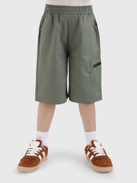 Zip Pocket Utility Shorts