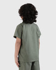 Half Zip Collar Shirt