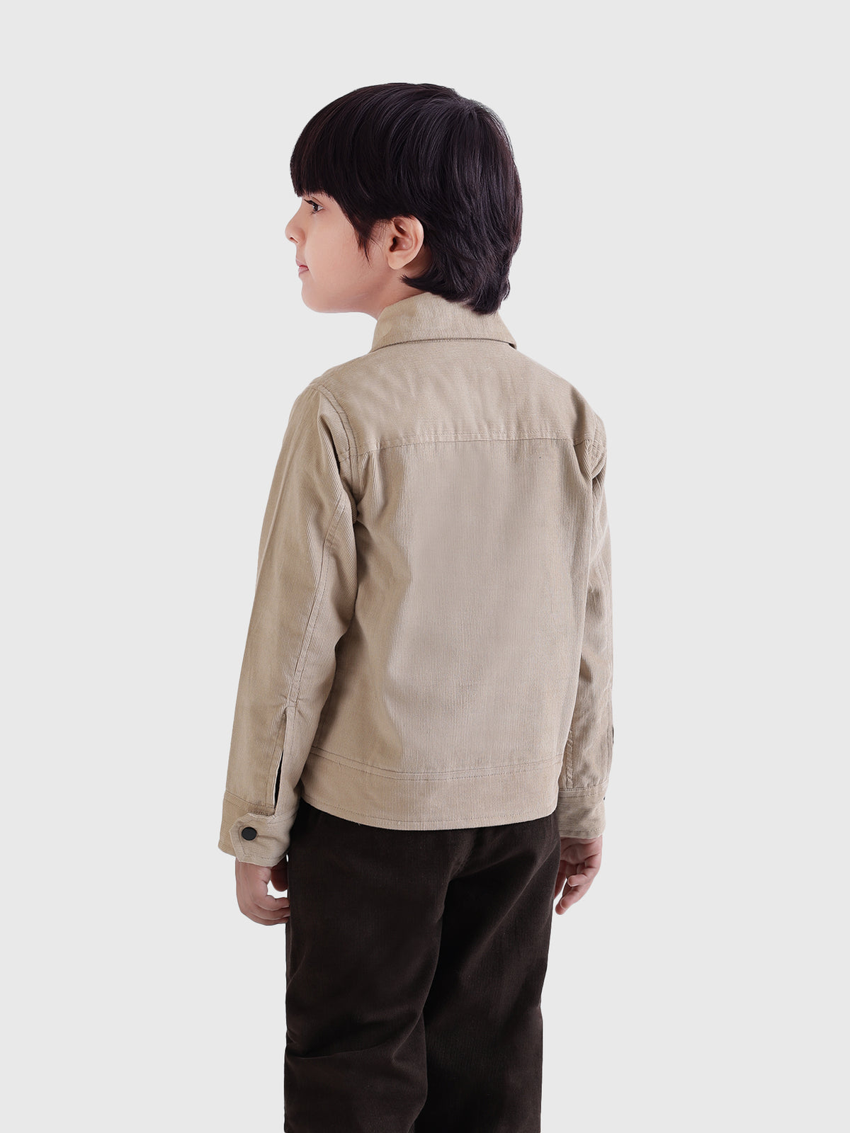 Corduroy Zipper Jacket
