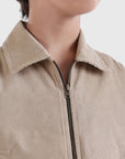 Corduroy Zipper Jacket