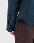 Corduroy Collar Melange Jacket