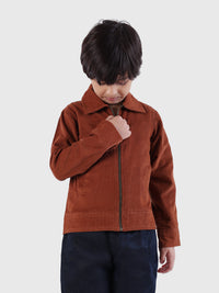Corduroy Zipper Jacket