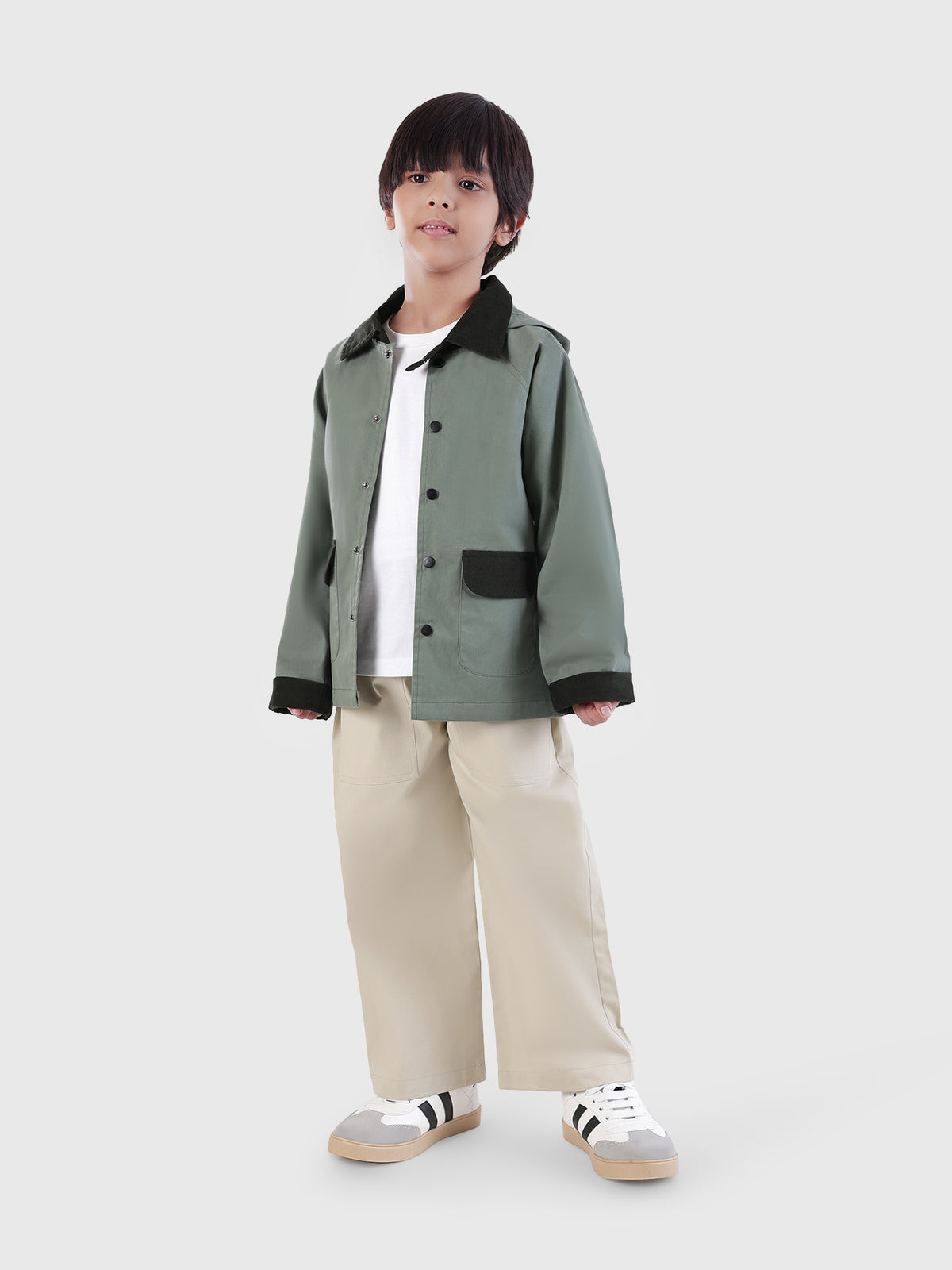 Square Patch Pocket Pants