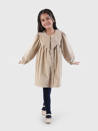 Pointed Collar Dress