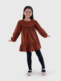 Classic Frill Collar Dress