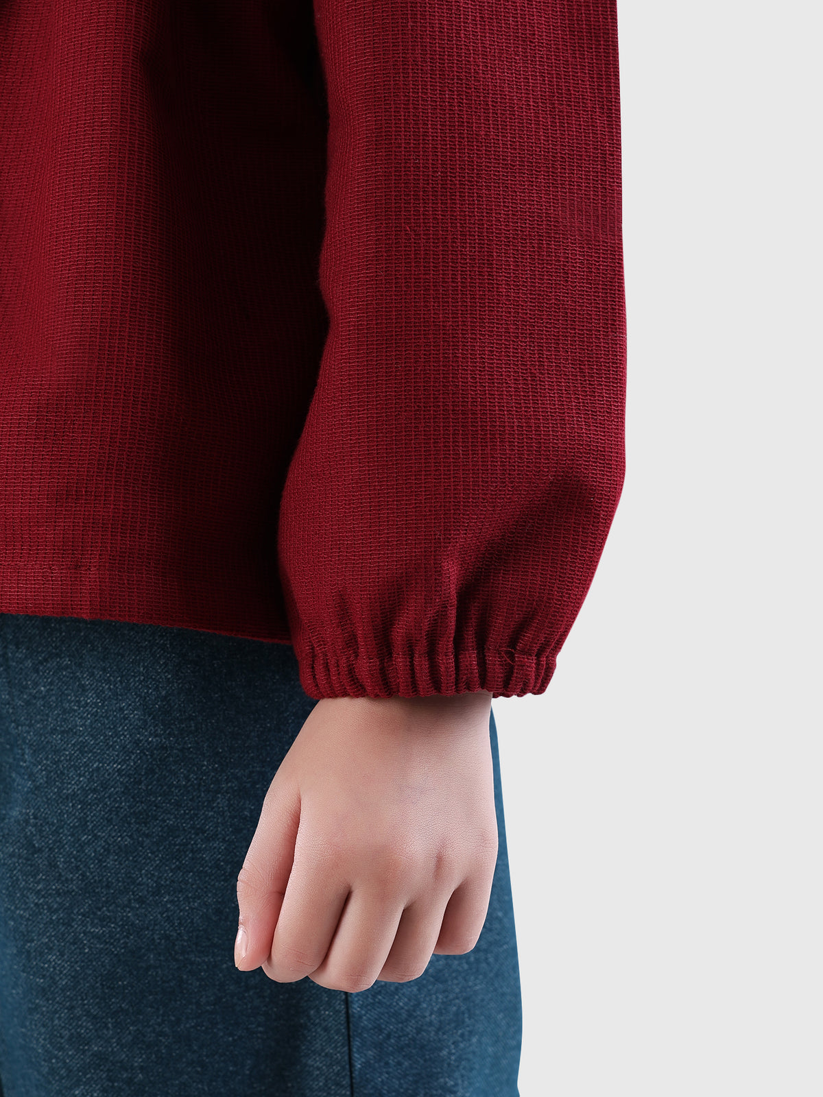 Hooded Gathered Jacket