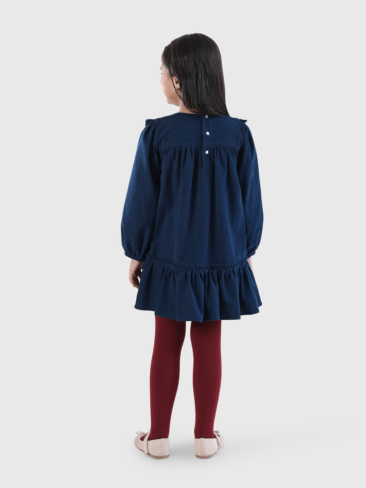 Classic Frill Collar Dress
